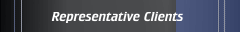 Representative Clients